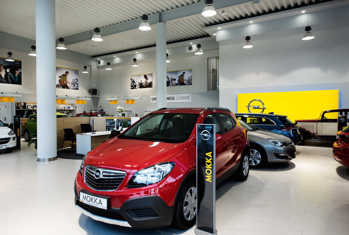 Oprawa przemysłowa Opel Gliwice