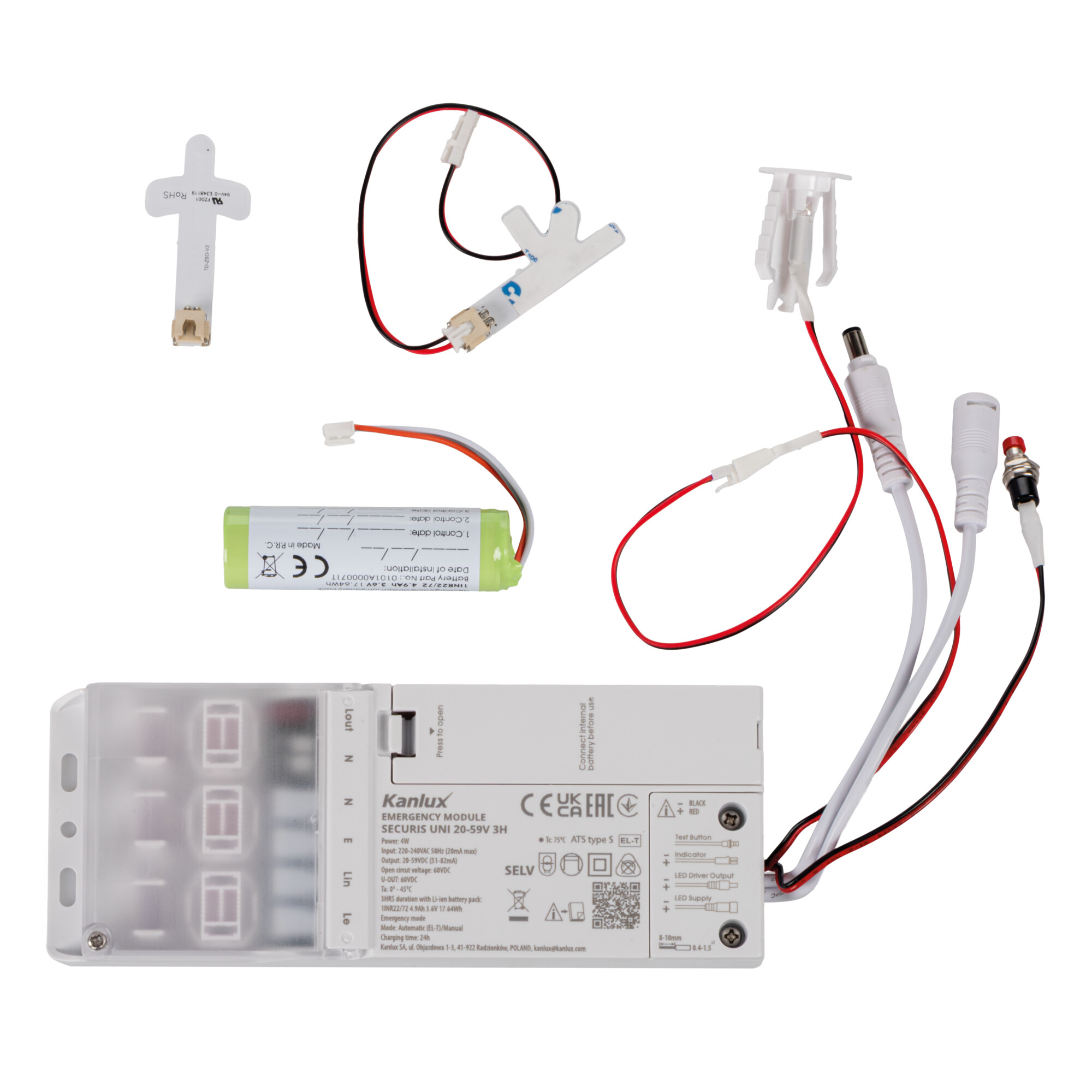 SECURIS UNI 20-59V 3H modul