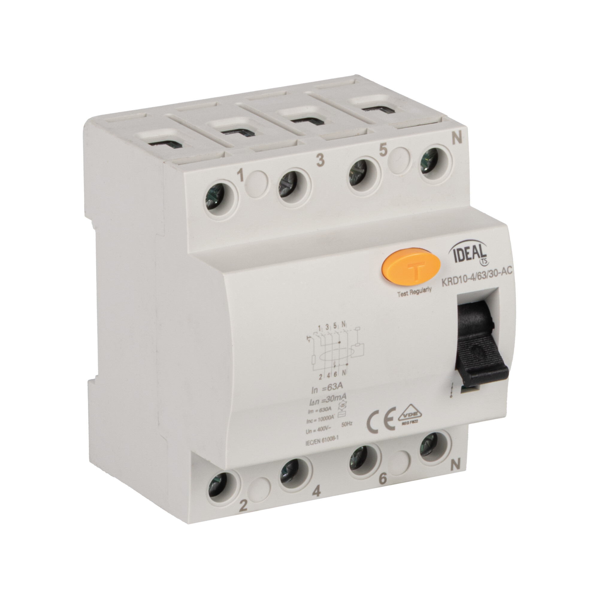 KRD10-4/63/30-AC fírelé