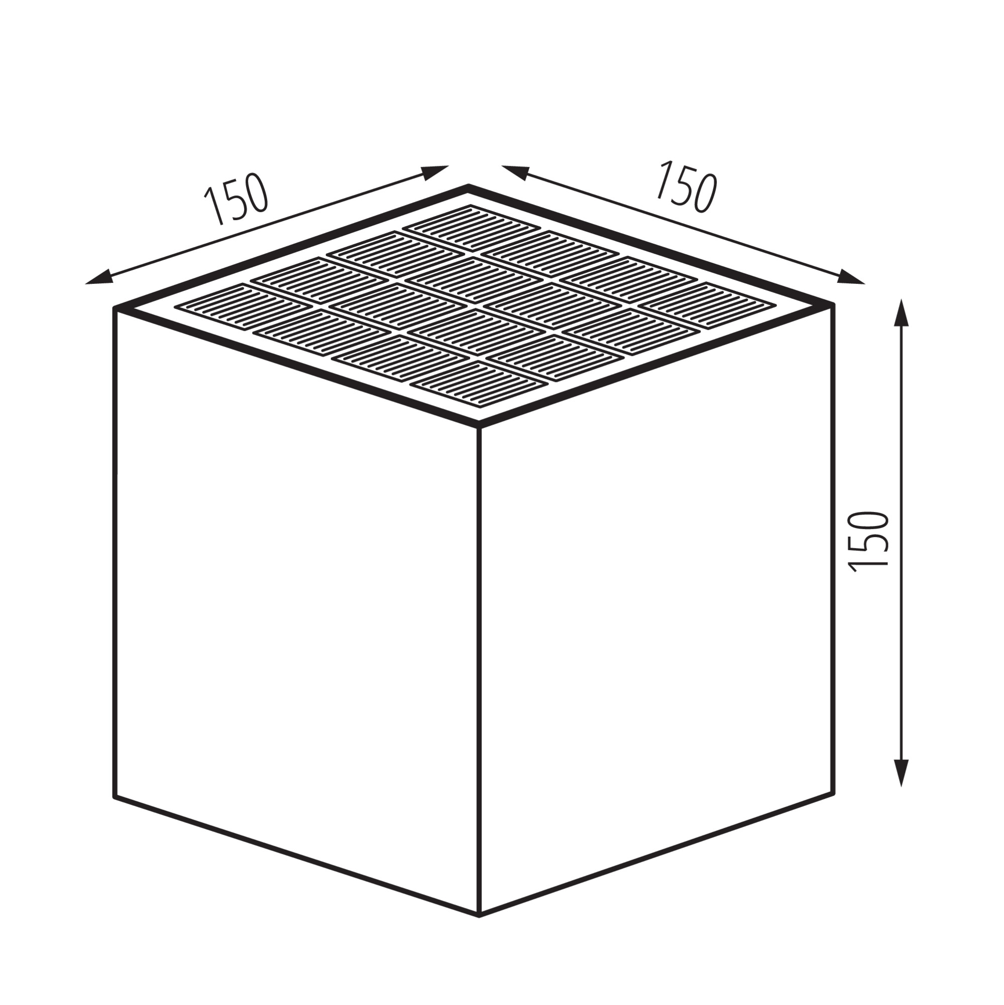 REKA SOLAR15 6W-L-GR lámpa