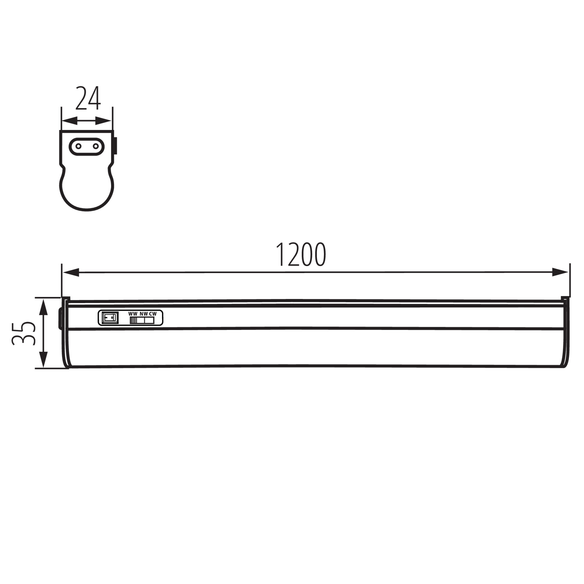 MERA LED 15W CCT lámpa