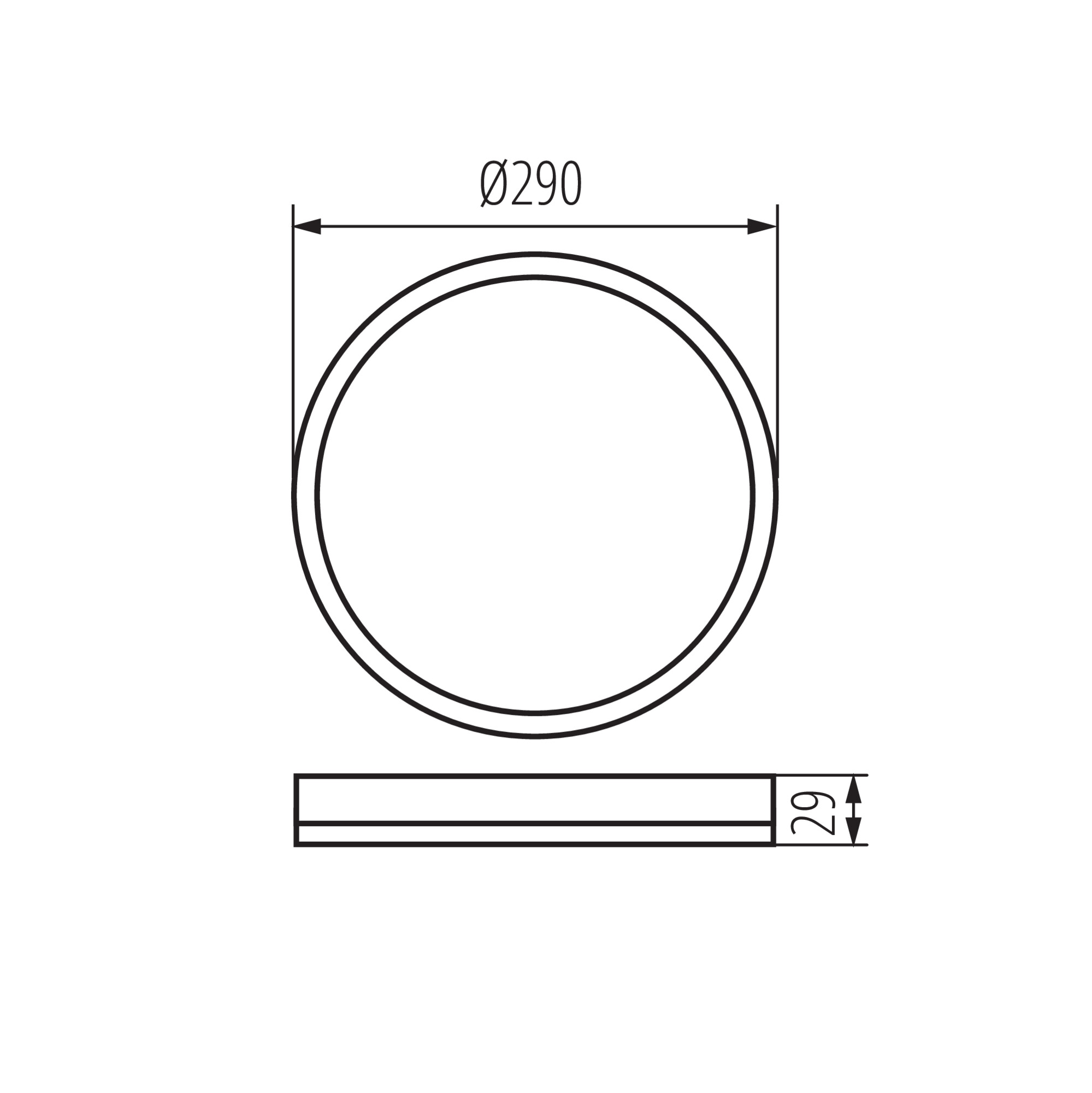 AZPO LED 18,5WCCT-O-B lámpa AZPO LED 18,5WCCT-O-B lámpa