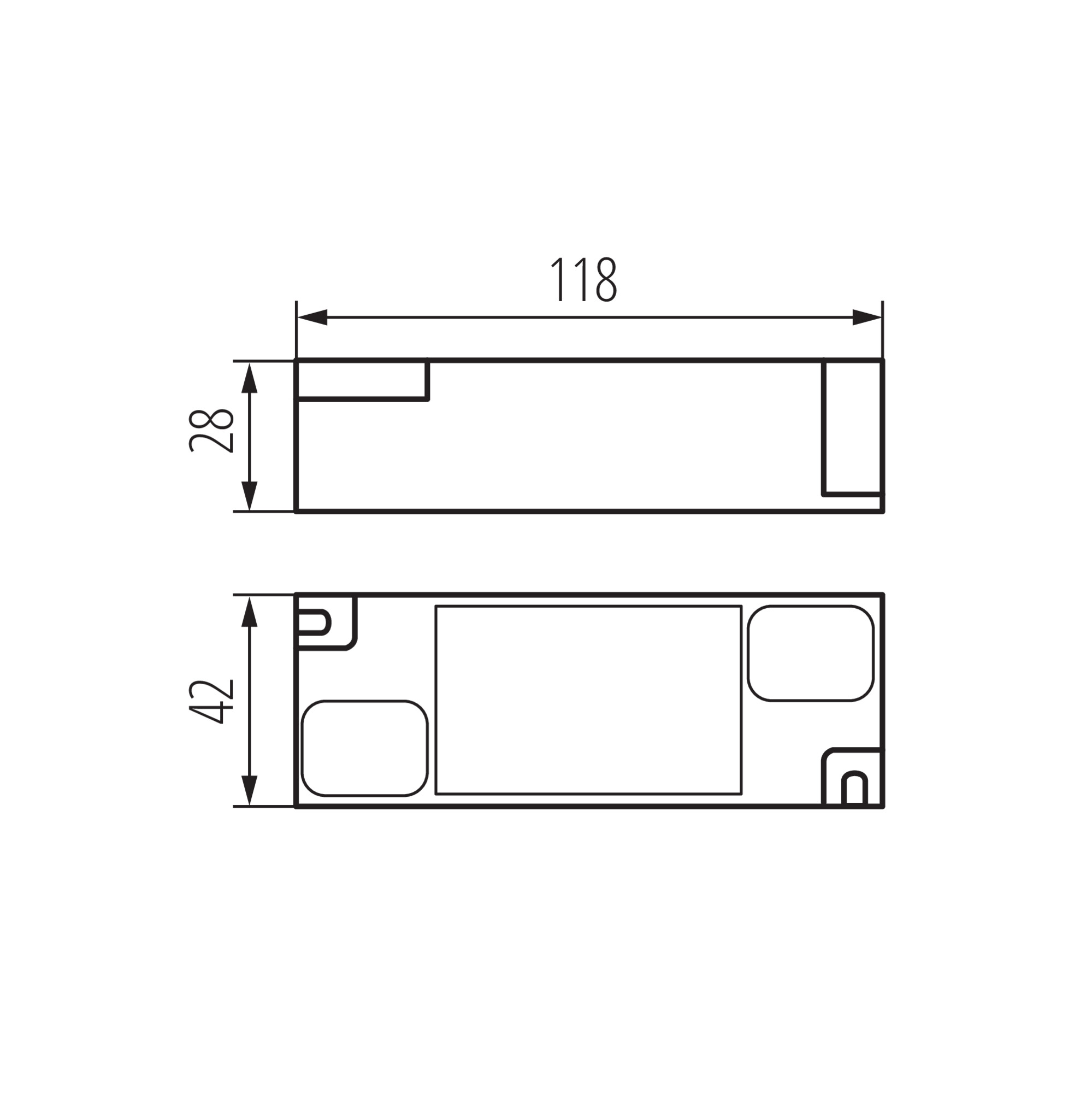 BLINGO DRVM24W ON-OFF táp