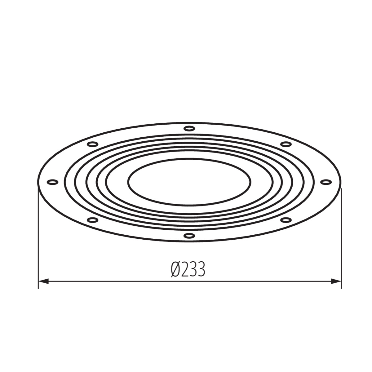HBPHS LENS 150W 60D lencse