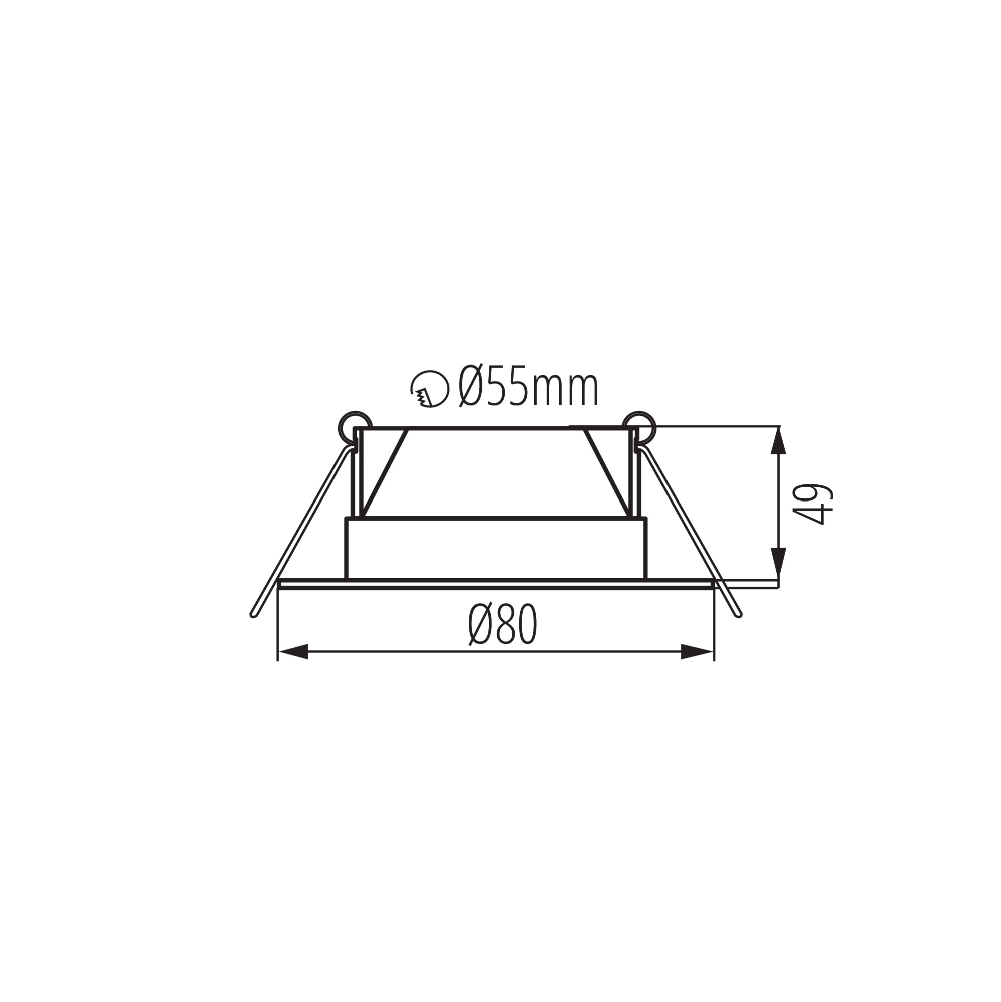 FIZU PRO IP65 CCT B lámpa