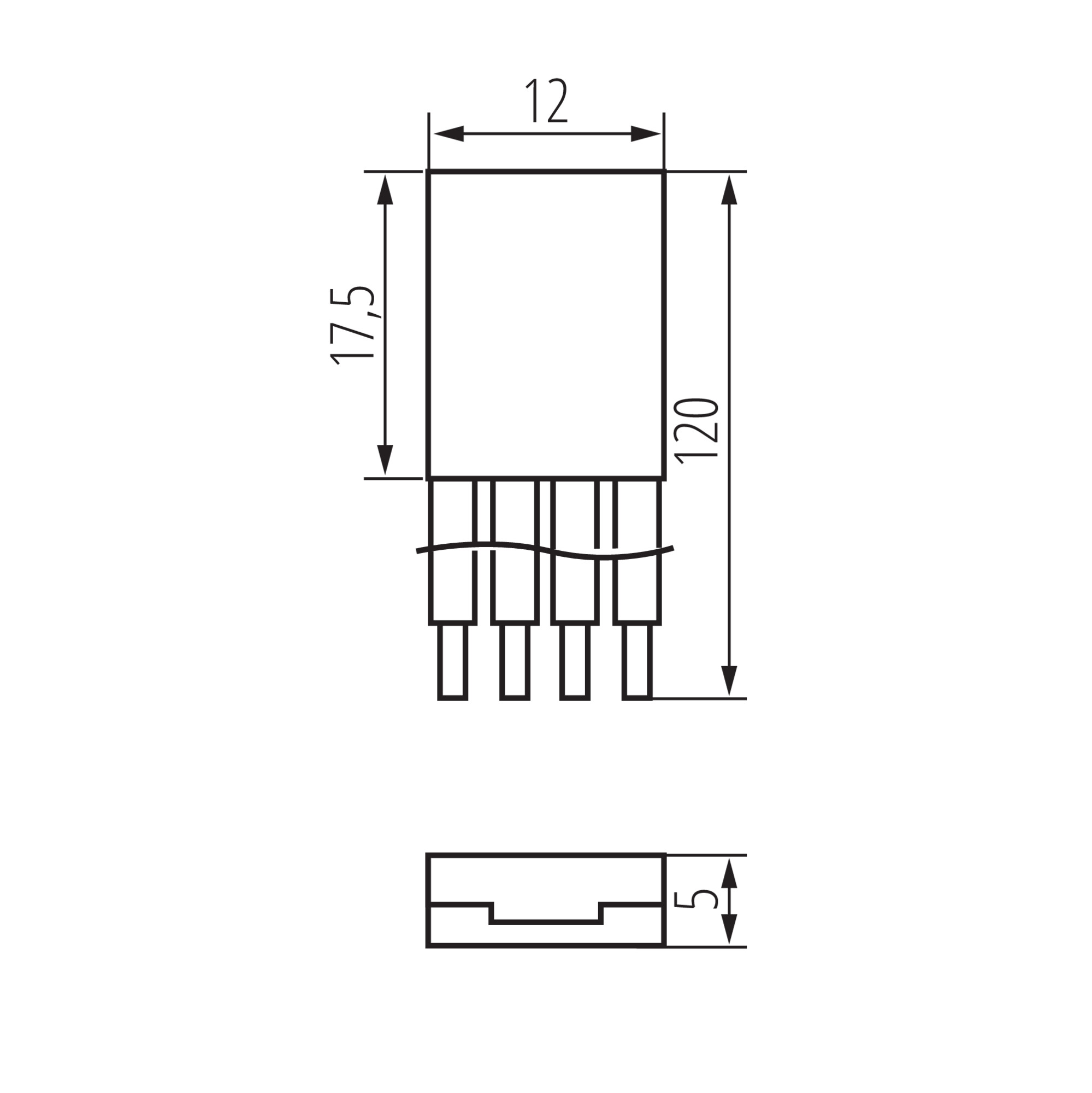 CON P 10 RGB CP összekötő