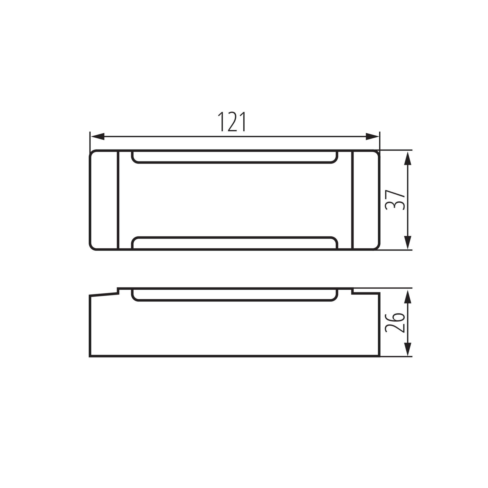 TRETO IP67 48V 40W működtető