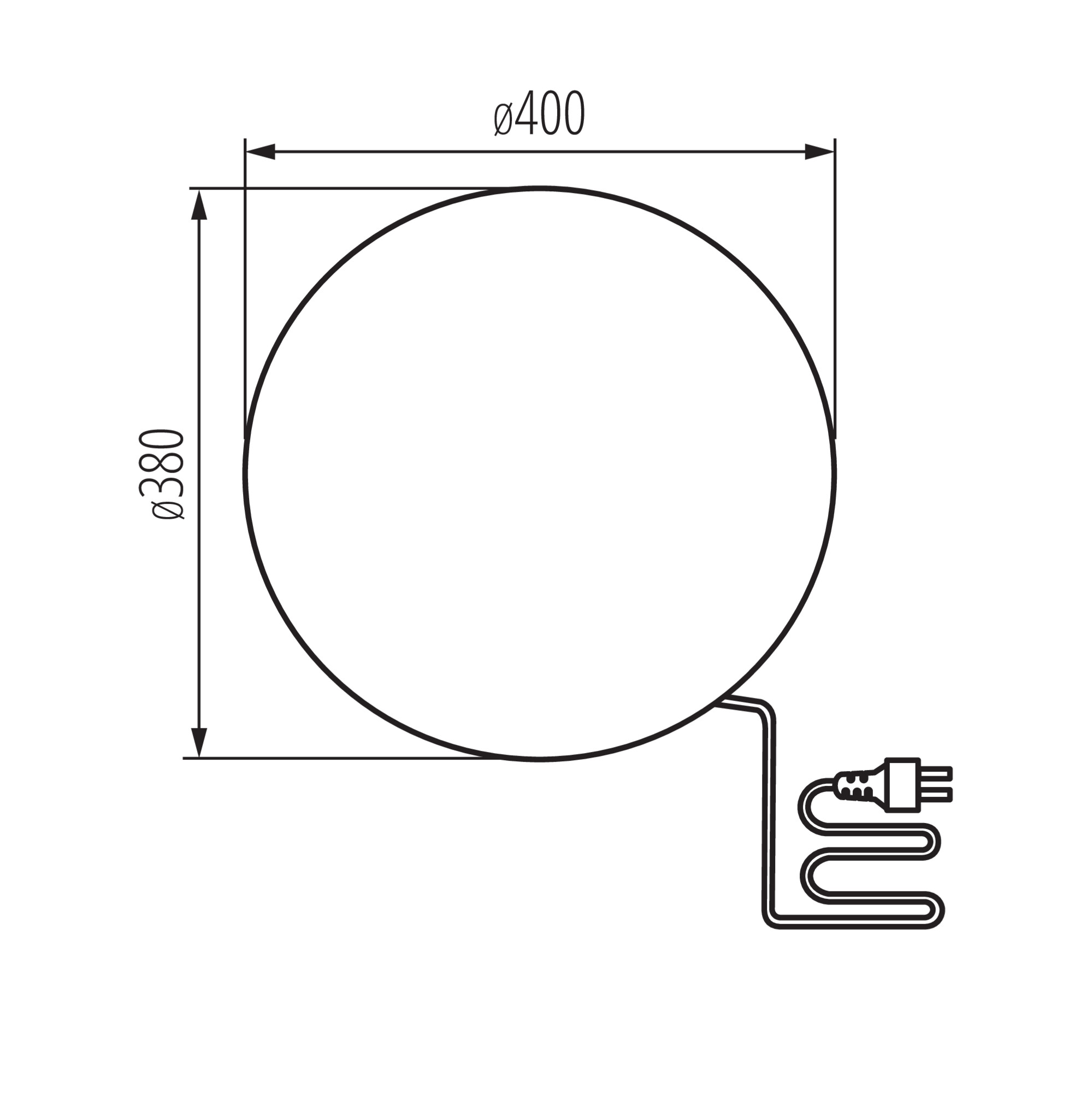 STONO 40 TRK lámpa E27
