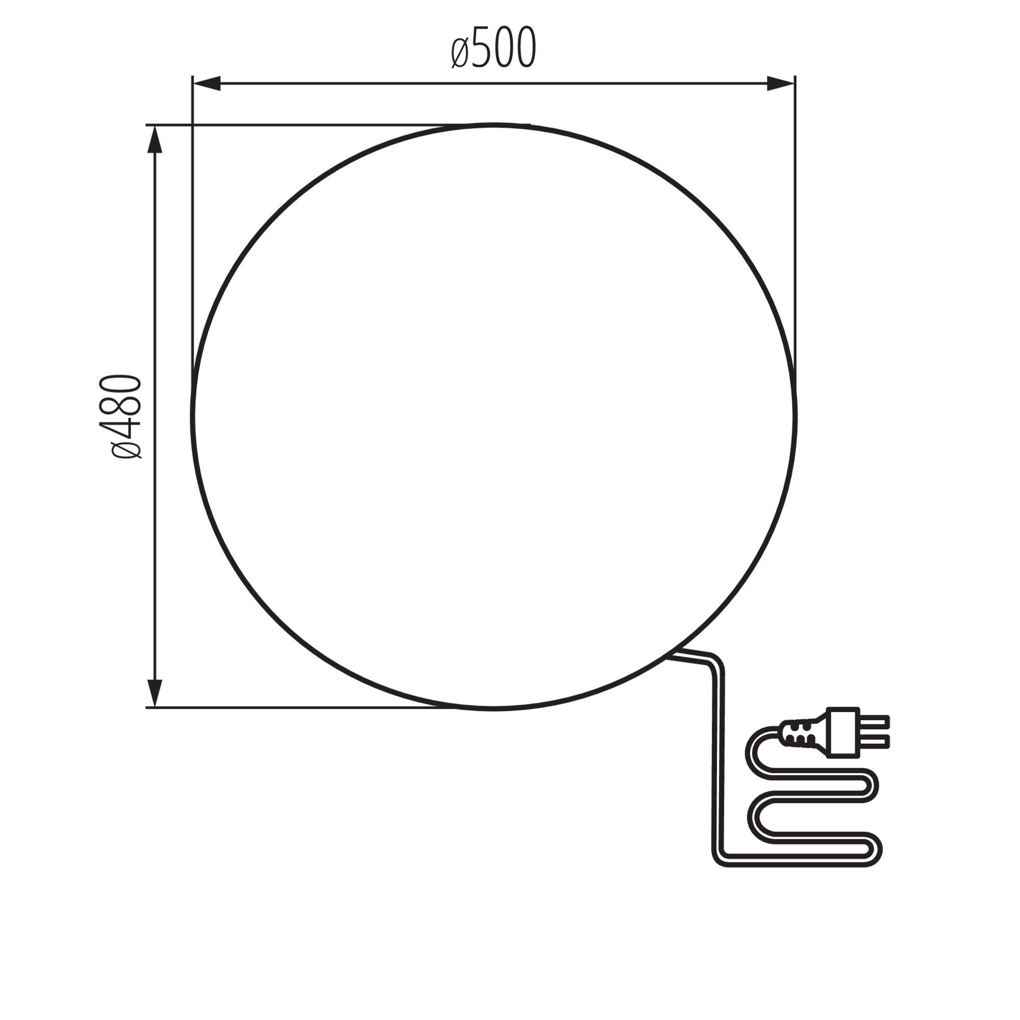 STONO 50 TRK lámpa E27