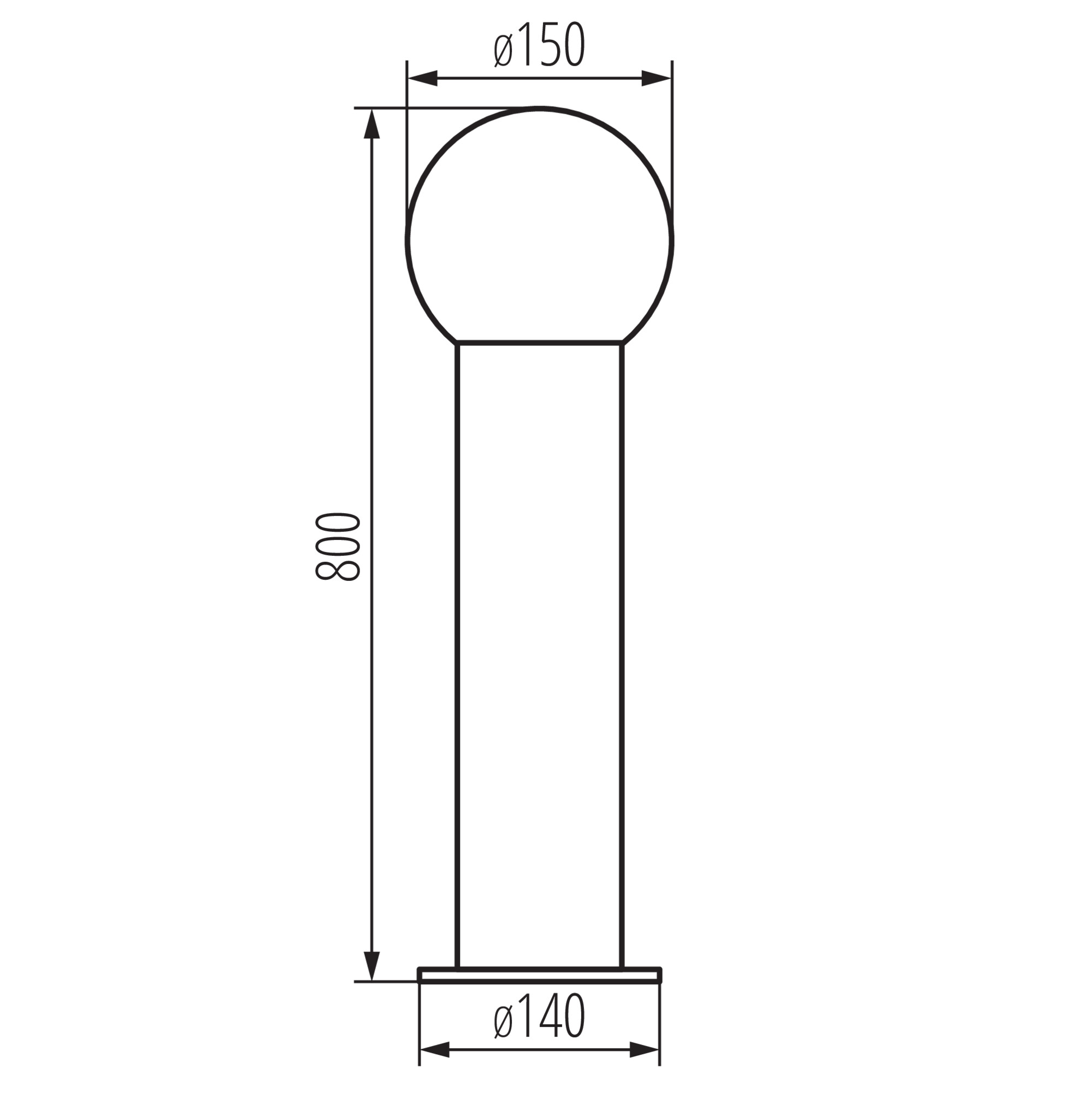 STONO 15M 80 GR lámpa E27