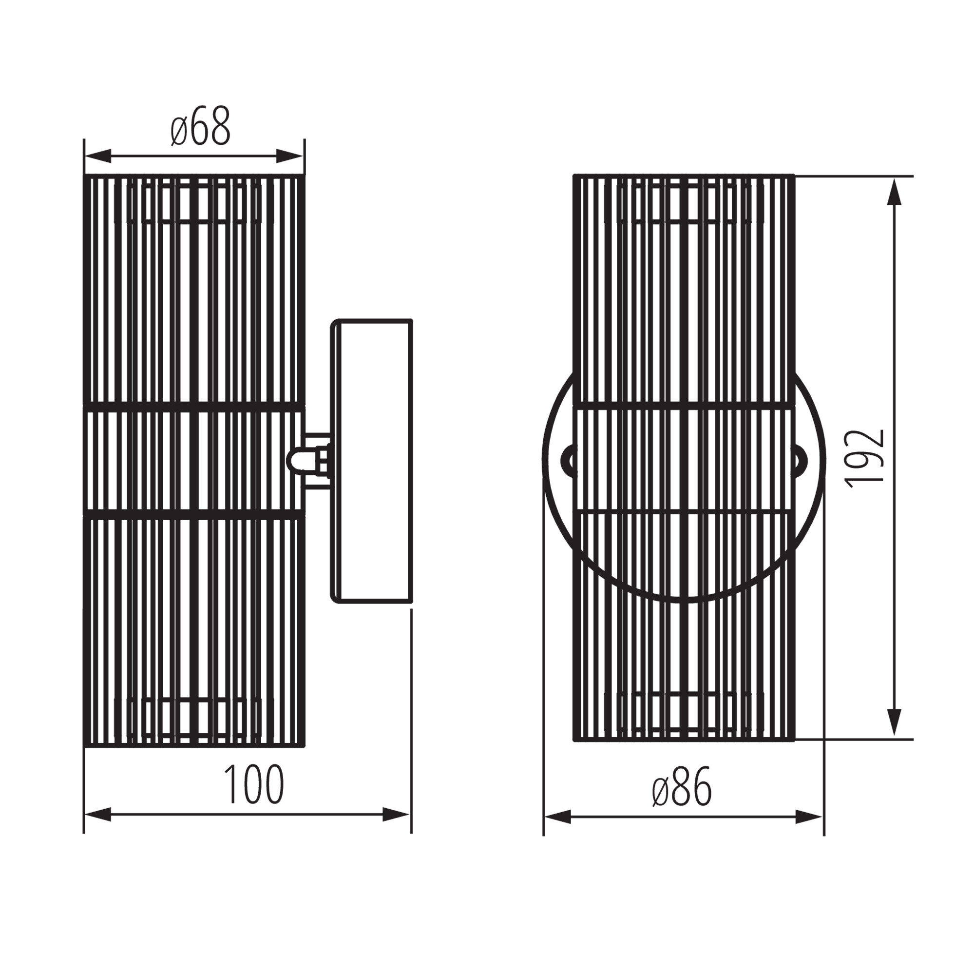 RADILO EL 2X B lámpa GU10