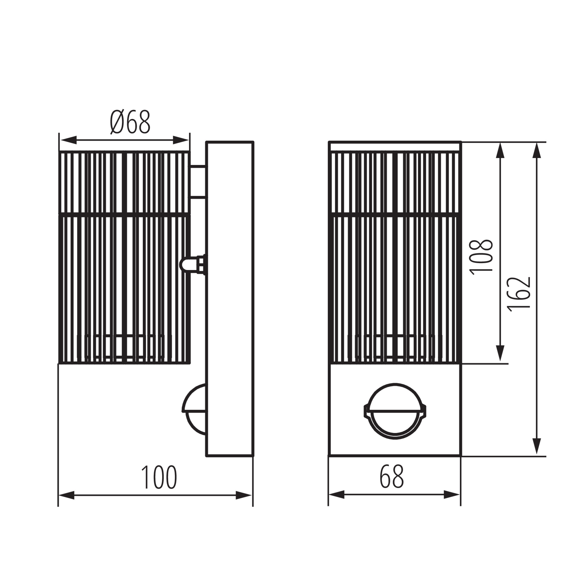 RADILO EL 1X SE B lámpa GU10