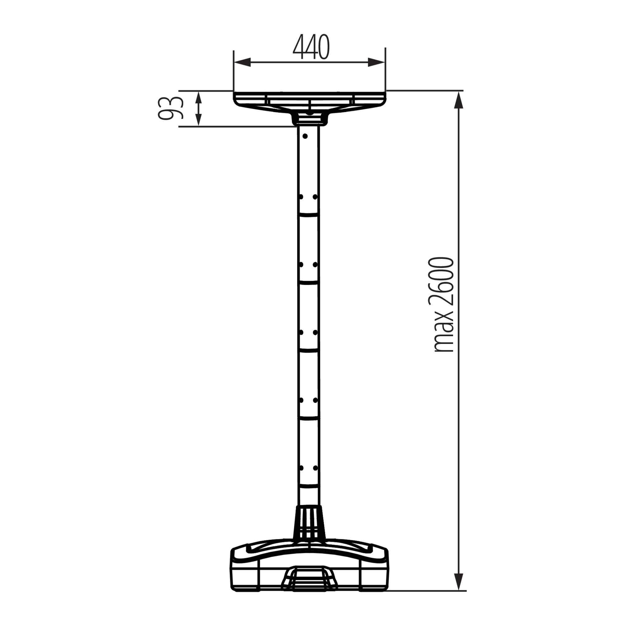 PARENO SLR 25W CCT-B lámpa