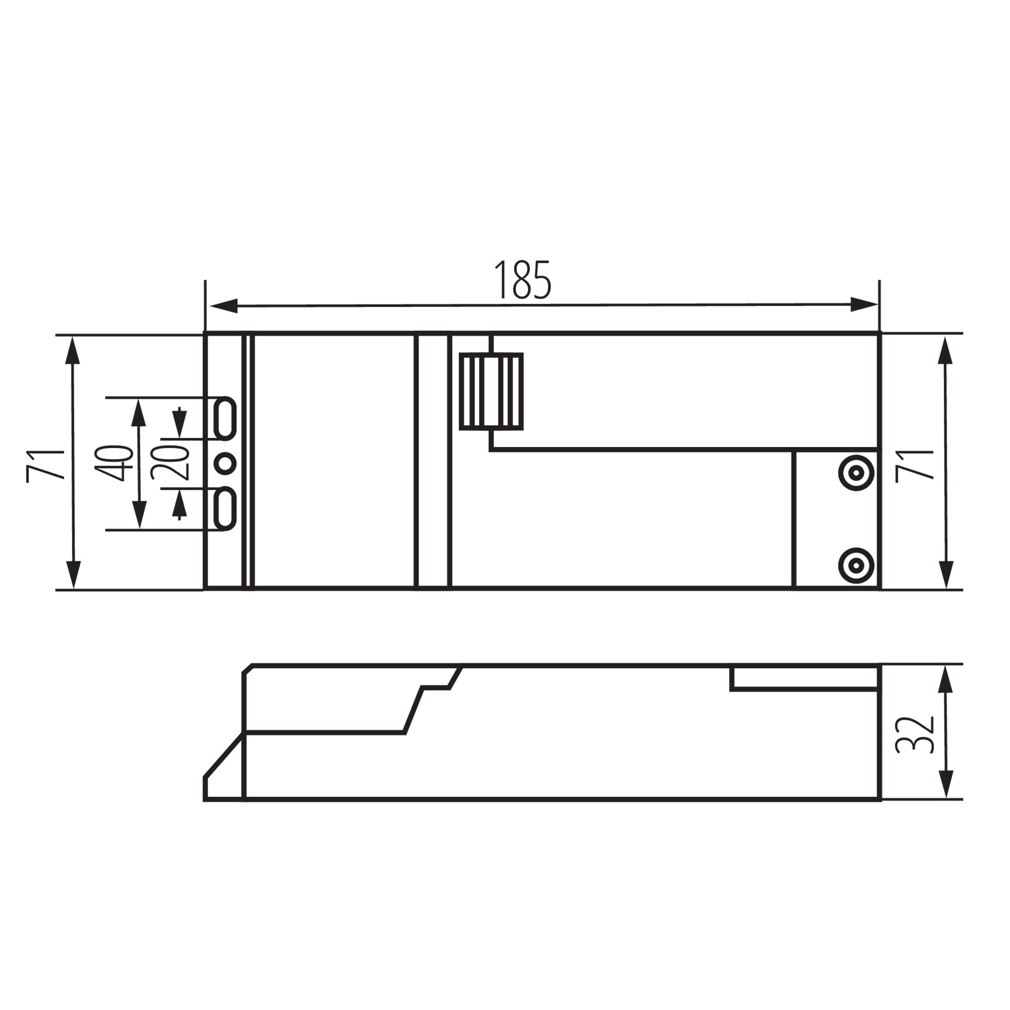 SECURIS UNI 20-59V 3H modul