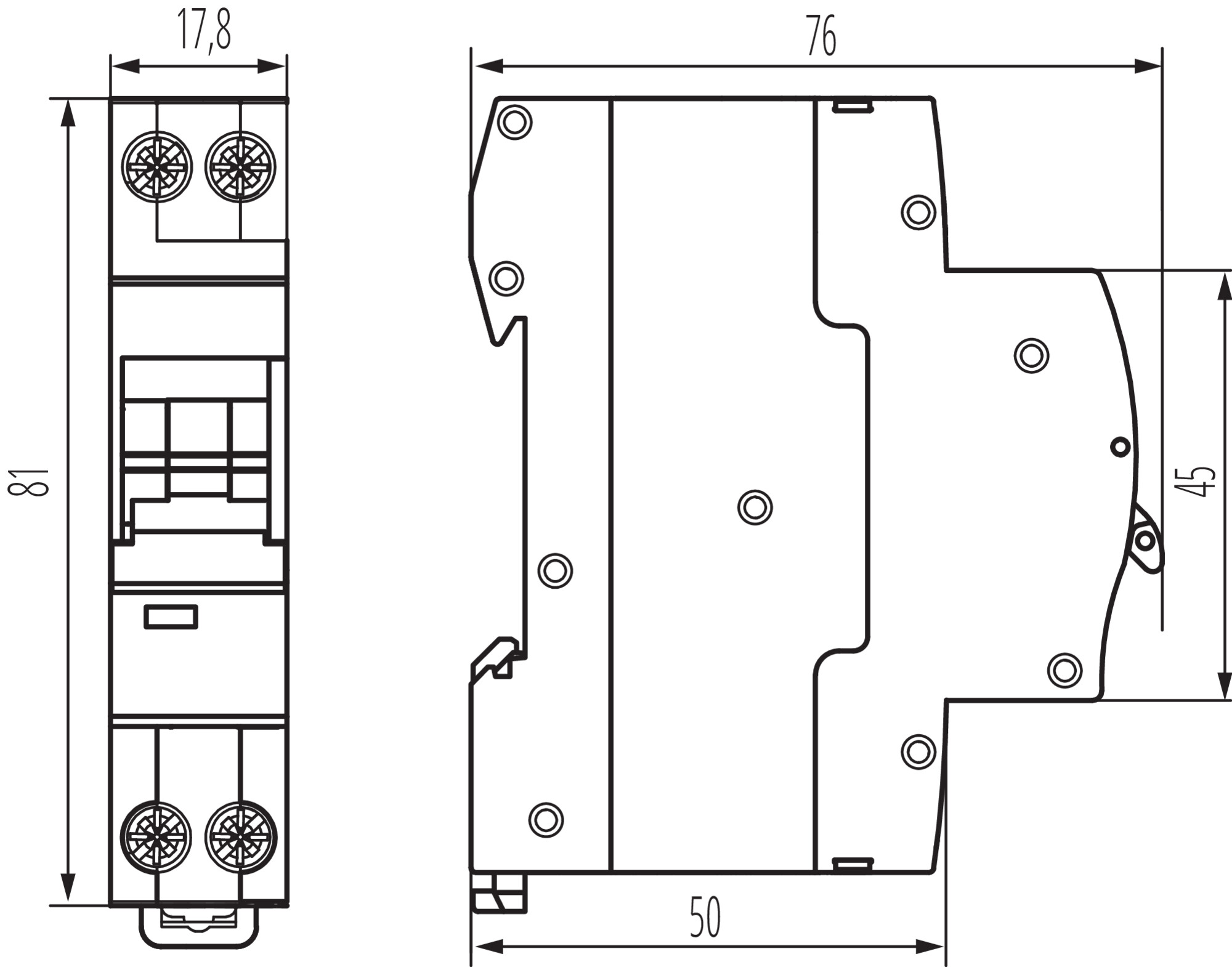 KRO6-1M-2/C20/30-A é.v. relé