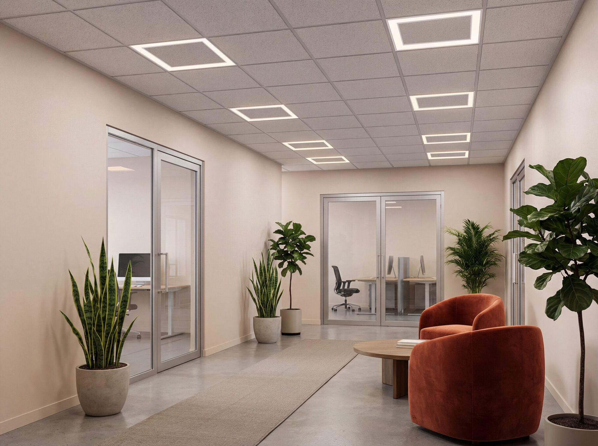 Aranżacja AVAR W U 6060 32W-CCT