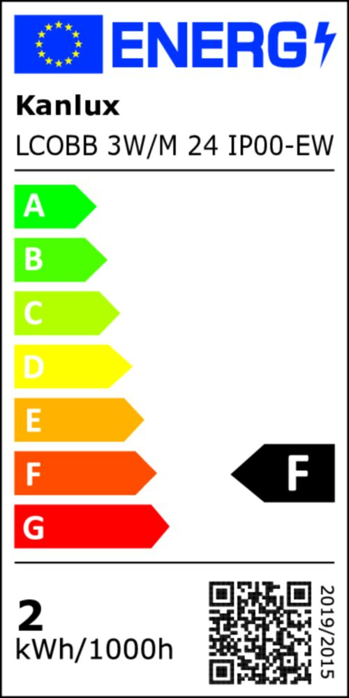 Energiacímke függőleges