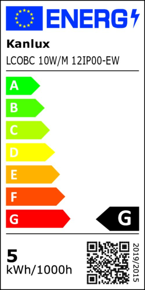 Etichetta energetica verticale