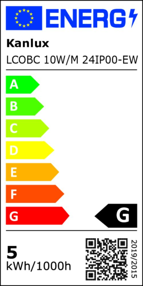 Etichetta energetica verticale