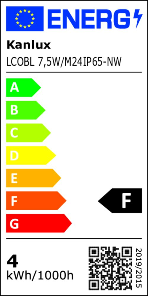 Classe énergétique verticale