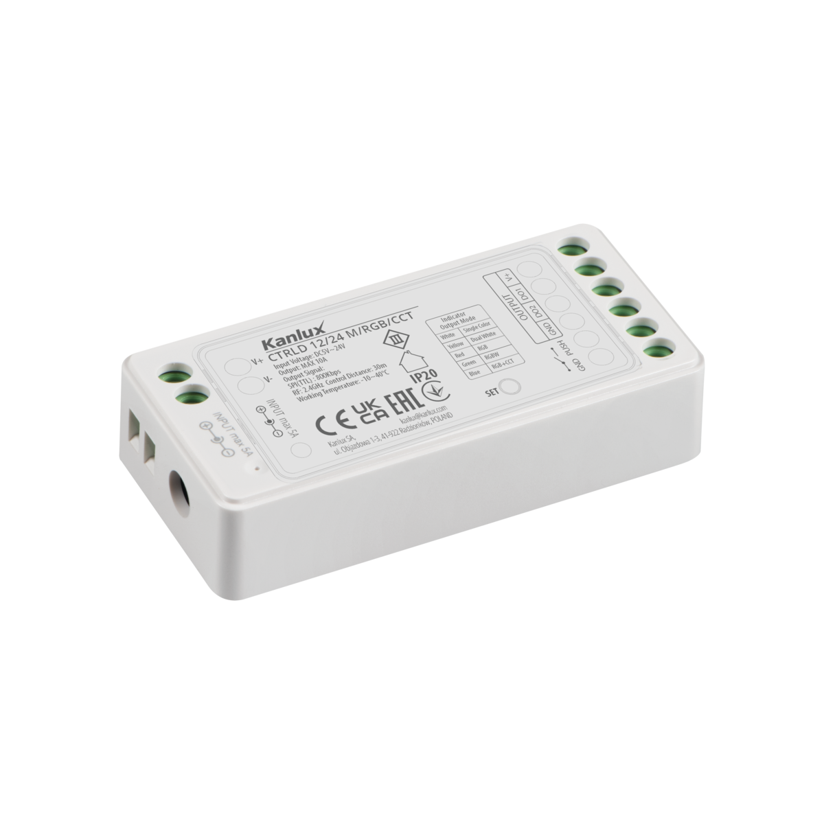 zdjęcie główne KANLUX CTRLD 12/24 M/RGB/CCT