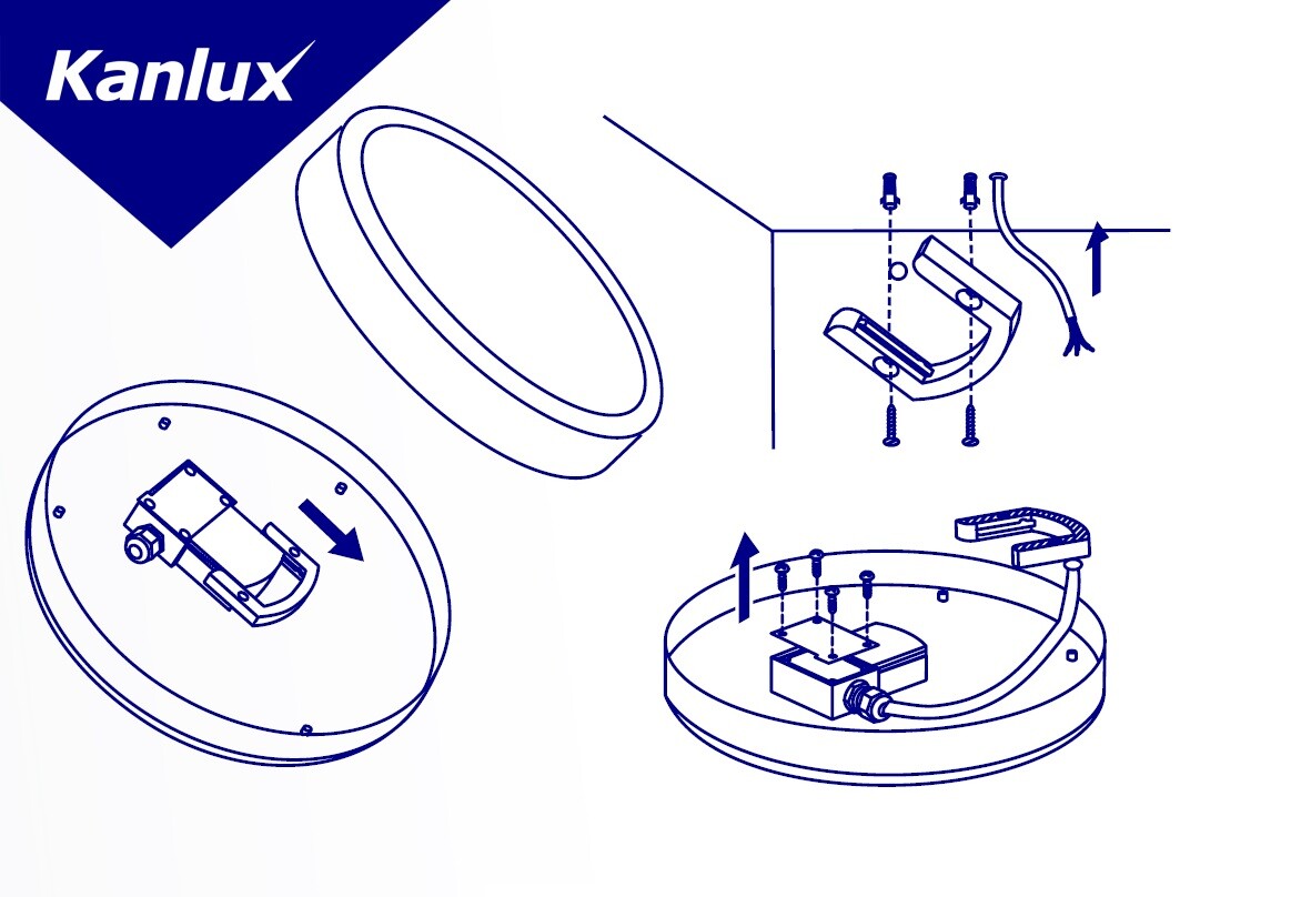 Montaż Plafoniery Kanlux IPER - Łatwa i szybka instalacja