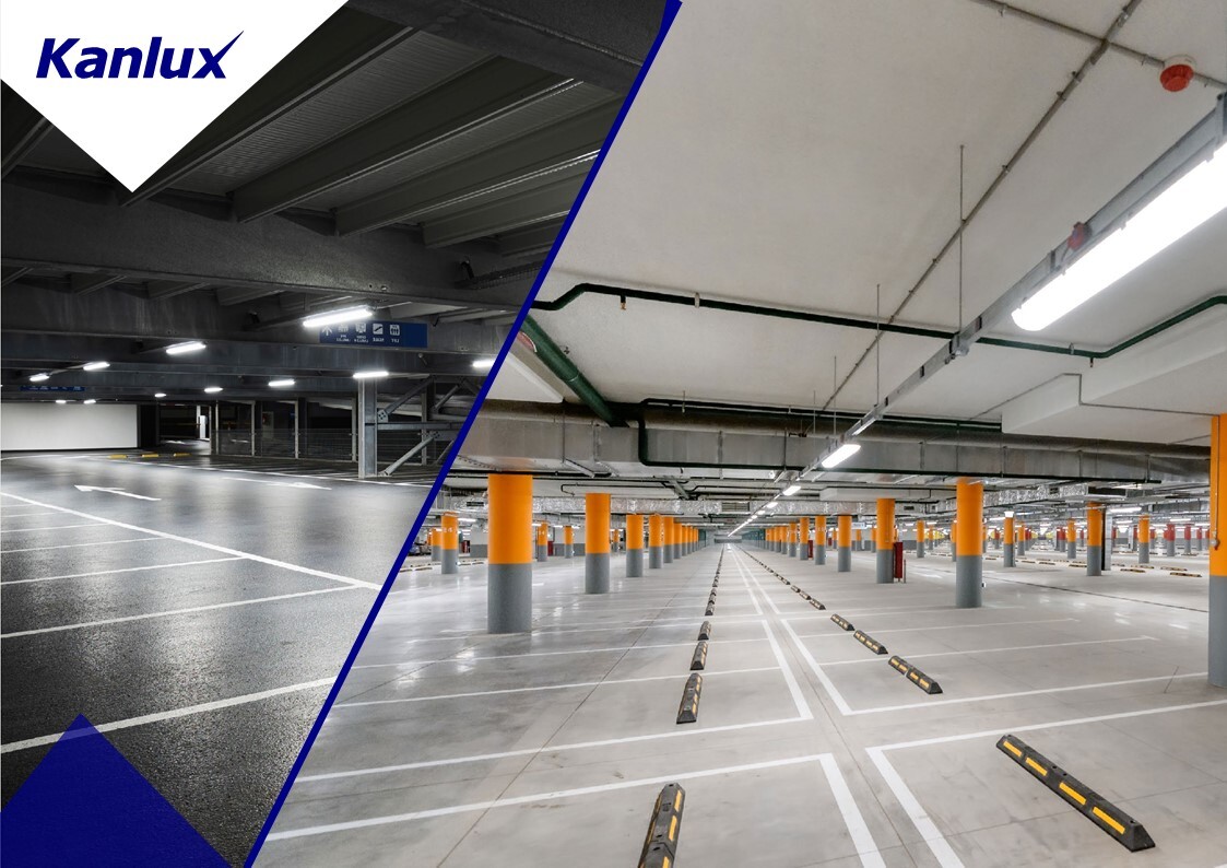 Hermetyczna oprawa LED Kanlux MAH LED MAX z ryflowanym kloszem i klasą szczelności IP66