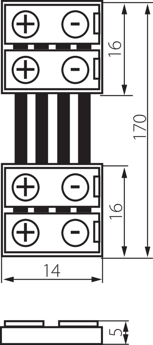 Connecteur ruban LED CONNECTOR RGB 10-CP - Kanlux