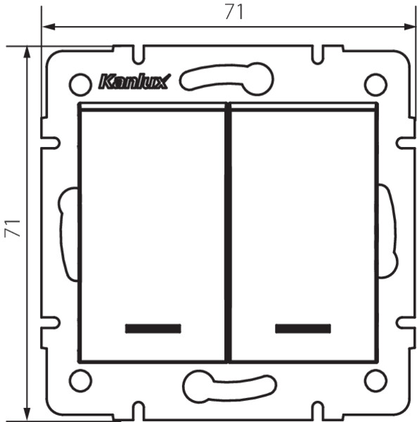 Wymiary MOWION LOGI LOGI 02-1120-141 gr schemat wymiarów produktu MOWION LOGI LOGI 02-1120-141 gr