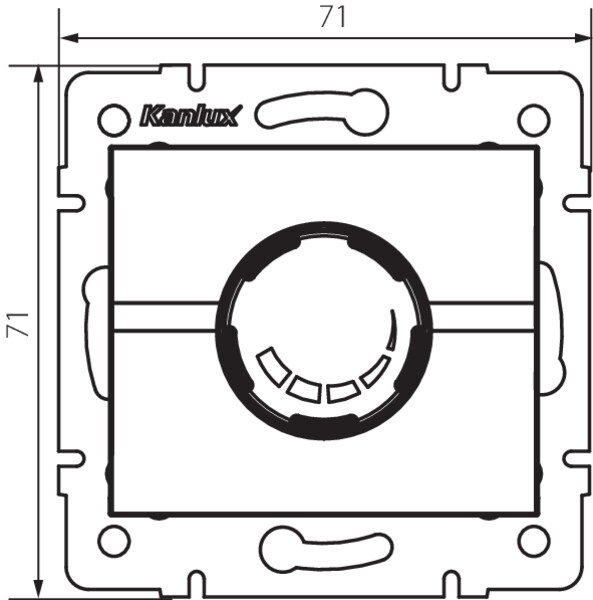 Wymiary MOWION LOGI LOGI 02-1160-141 gr schemat wymiarów produktu MOWION LOGI LOGI 02-1160-141 gr