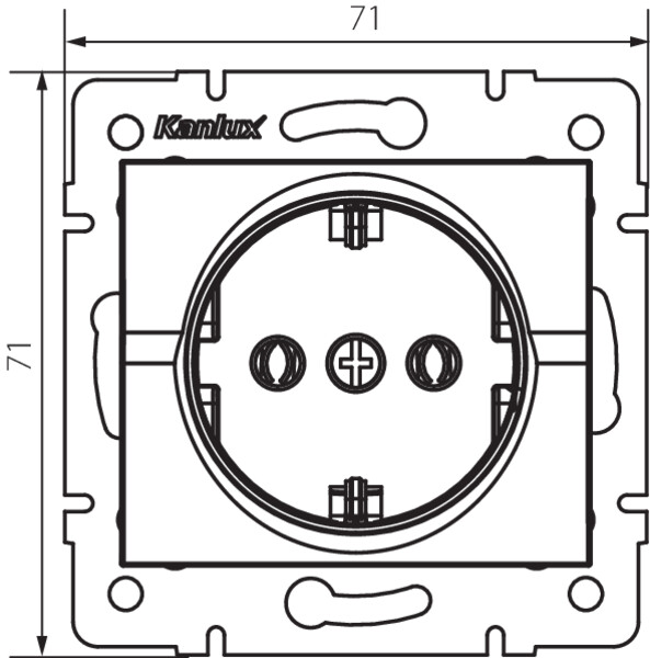 Wymiary MOWION LOGI LOGI 02-1220-141 gr schemat wymiarów produktu MOWION LOGI LOGI 02-1220-141 gr