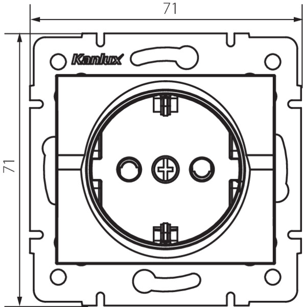 Wymiary MOWION LOGI LOGI 02-1240-141 gr schemat wymiarów produktu MOWION LOGI LOGI 02-1240-141 gr