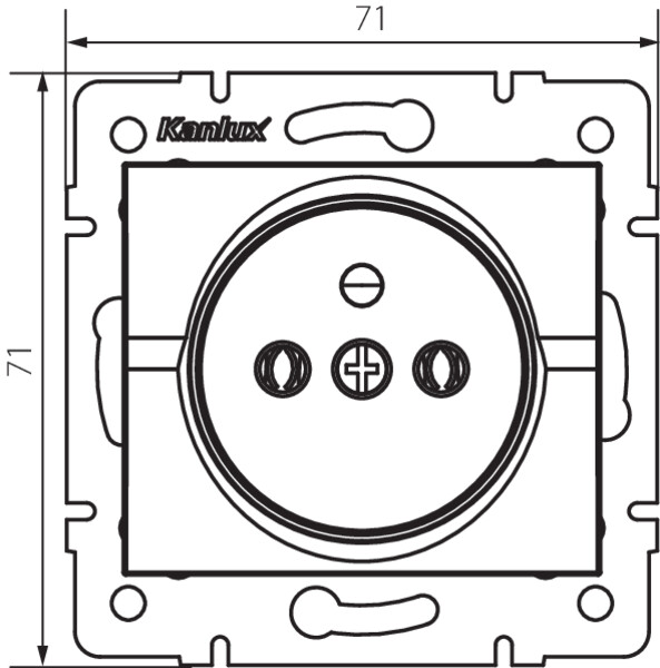 Wymiary MOWION LOGI LOGI 02-1251-141 gr schemat wymiarów produktu MOWION LOGI LOGI 02-1251-141 gr