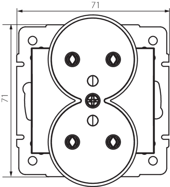 Wymiary MOWION LOGI LOGI 02-1253-141 gr schemat wymiarów produktu MOWION LOGI LOGI 02-1253-141 gr