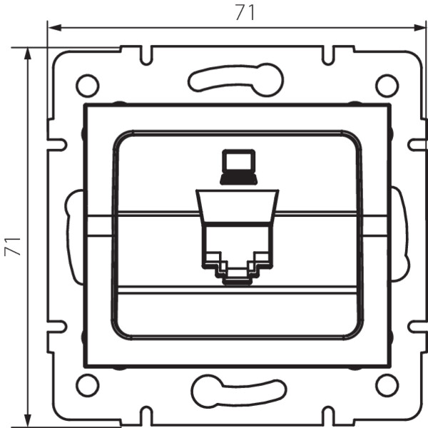 Wymiary MOWION LOGI LOGI 02-1390-041 gr schemat wymiarów produktu MOWION LOGI LOGI 02-1390-041 gr
