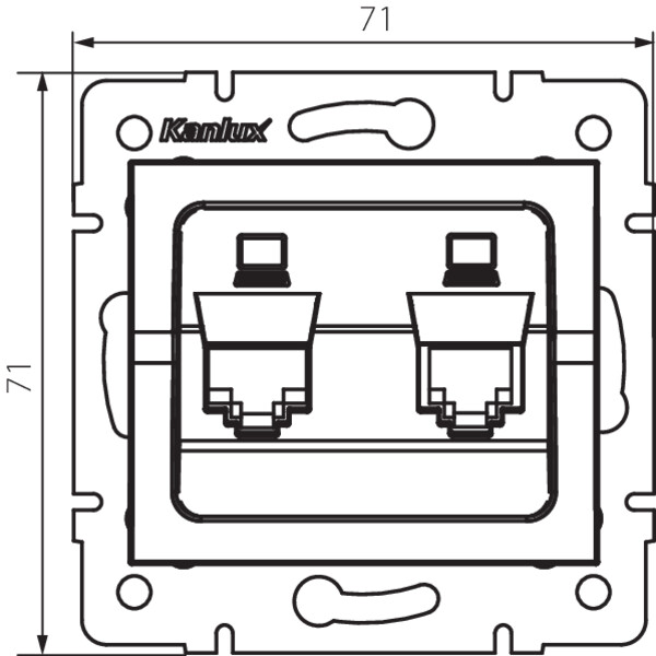 Wymiary MOWION LOGI LOGI 02-1420-041 gr schemat wymiarów produktu MOWION LOGI LOGI 02-1420-041 gr