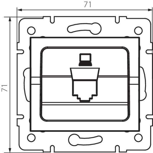 Wymiary MOWION LOGI LOGI 02-1399-041 gr schemat wymiarów produktu MOWION LOGI LOGI 02-1399-041 gr