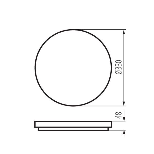 schemat wymiary produktu KANLUX VARSO CCT