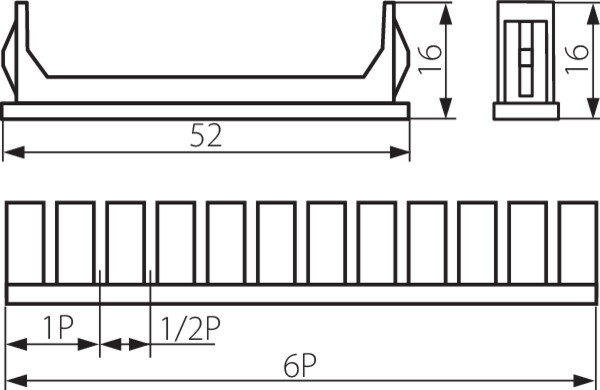 schemat wymiary produktu ITS Z-DB