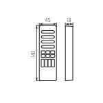 Miniatura schematu REMOTE D M/RGB/CCT-B