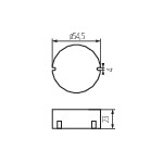 Miniatura schematu CIRCO LED 12VDC 0-15W