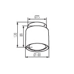 Miniatura schematu SONOR GU10 CO-B WW