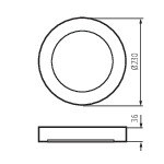 Miniatura schematu ERGA 17W CCT-W
