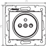 Miniatura schematu DOMO 01-1250-102 bi