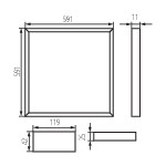 Miniatura schematu AVAR N 6060 32W-NW