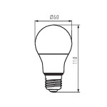 Miniatura schematu IQ-LED A60 5,5W-CW
