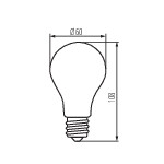 Miniatura schematu XLED A60 10W-WW