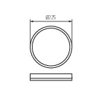 Miniatura schematu AZPO LED 11,8WCCT-O-W