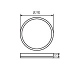 Miniatura schematu AZPO LED 18,5WCCT-O-W