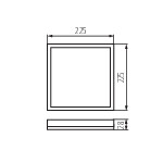 Miniatura schematu AZPO LED 12,3WCCT-L-B